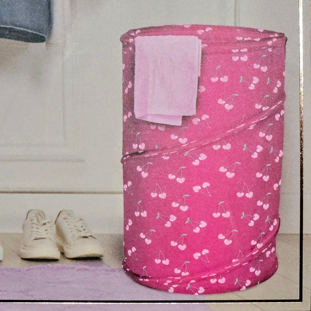 Juicy Couture Pink Cherry Pop-Up Hamper - Picture 2 of 3